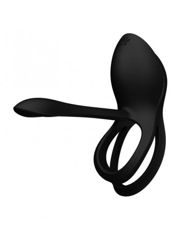 ZOLO BAYEK ANILLO VIBRADOR CONTROL REMOTO PAREJAS NEGRO