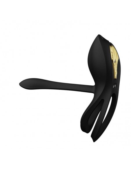 ZOLO BAYEK ANILLO VIBRADOR CONTROL REMOTO PAREJAS NEGRO