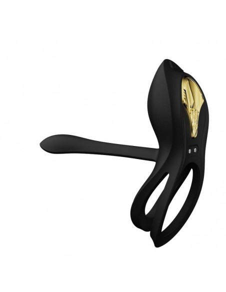 ZOLO BAYEK ANILLO VIBRADOR CONTROL REMOTO PAREJAS NEGRO