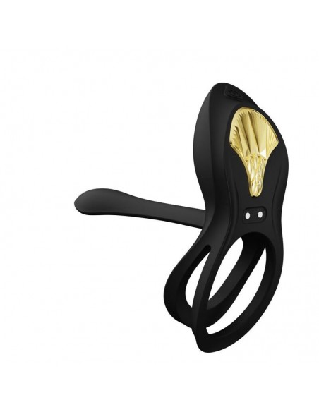 ZOLO BAYEK ANILLO VIBRADOR CONTROL REMOTO PAREJAS NEGRO