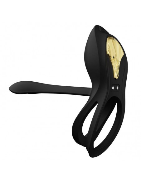 ZOLO BAYEK ANILLO VIBRADOR CONTROL REMOTO PAREJAS NEGRO