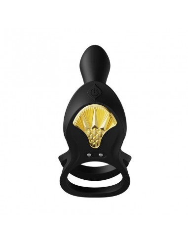 ZOLO BAYEK ANILLO VIBRADOR CONTROL REMOTO PAREJAS NEGRO