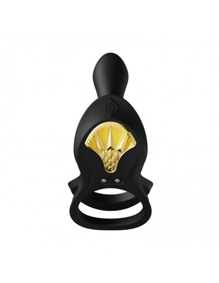 ZOLO BAYEK ANILLO VIBRADOR CONTROL REMOTO PAREJAS NEGRO