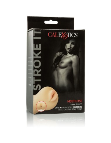 CALEX STROKE IT MASTURBADOR DOBLE BOCA ANO