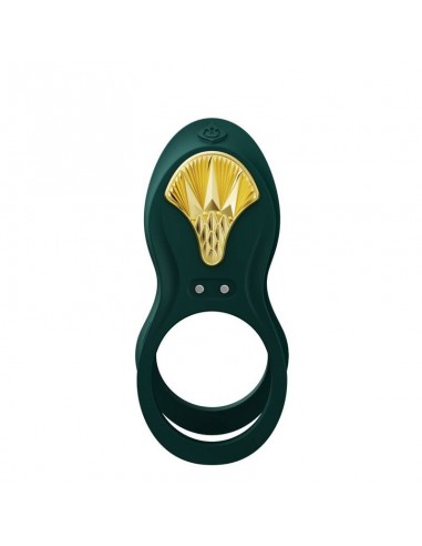 ZOLO BAYEK ANILLO VIBRADOR CONTROL REMOTO PAREJAS VERDE