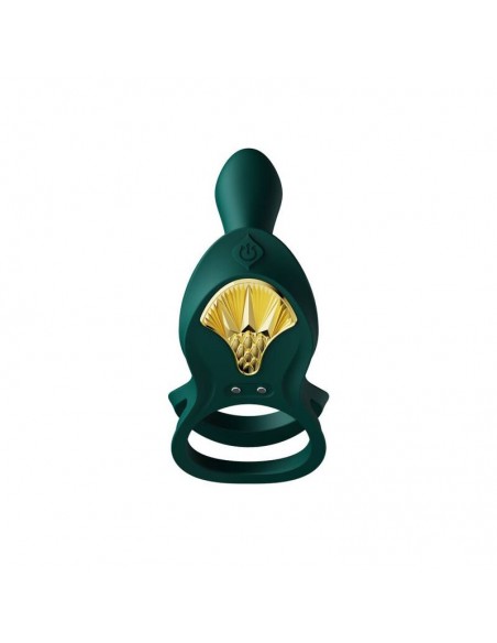 ZOLO BAYEK ANILLO VIBRADOR CONTROL REMOTO PAREJAS VERDE