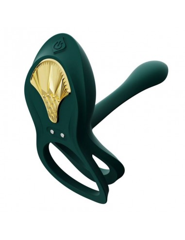ZOLO BAYEK ANILLO VIBRADOR CONTROL REMOTO PAREJAS VERDE