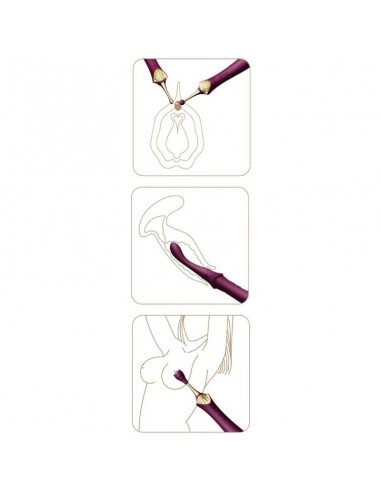 ZOLO BESS 2 MASAJEADOR PERSONAL MORADO