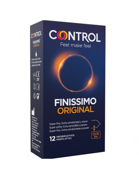 CONTROL FINISSIMO PRESERVATIVOS 12 UNIDADES