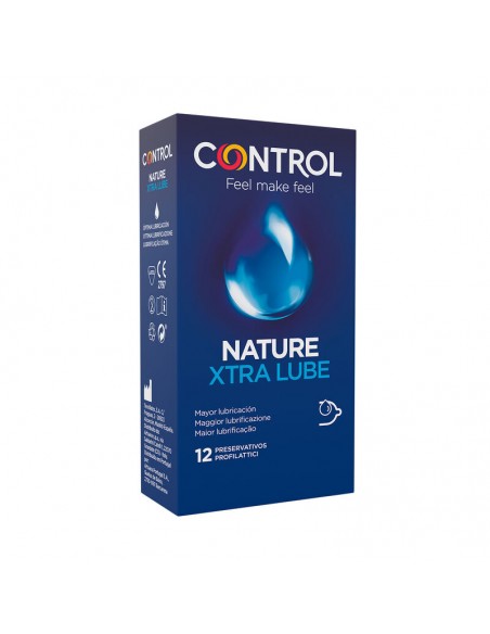 CONTROL EXTRA LUBE PRESERVATIVOS 12 UNIDADES