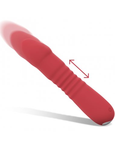 INTENSE JUNE UP DOWN 10 VIBRACIONES ROJO