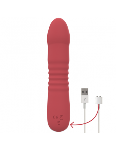 INTENSE JUNE UP DOWN 10 VIBRACIONES ROJO