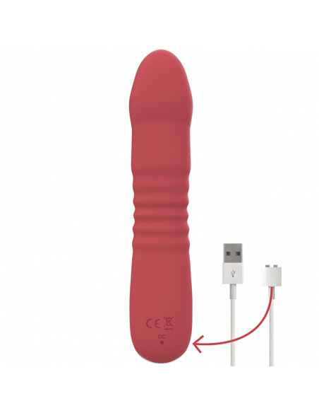 INTENSE JUNE UP DOWN 10 VIBRACIONES ROJO