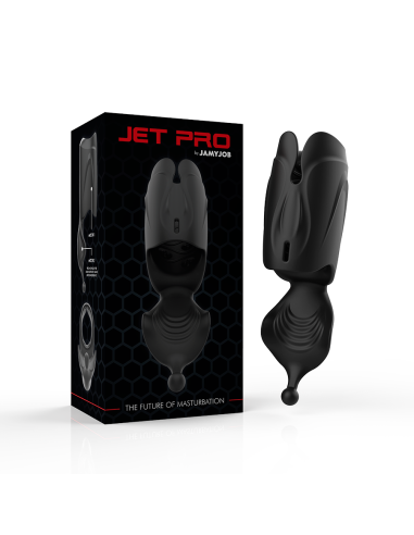 JAMYJOB MASTURBADOR STROKER VIBRADOR 2 MOTORES