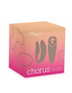 WE VIBE CHORUS VIBRADOR PAREJAS CON CONTROL SQUEEZE ROSA 2