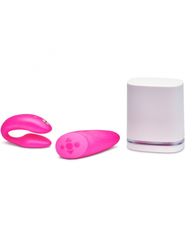 WE VIBE CHORUS VIBRADOR PAREJAS CON CONTROL SQUEEZE ROSA