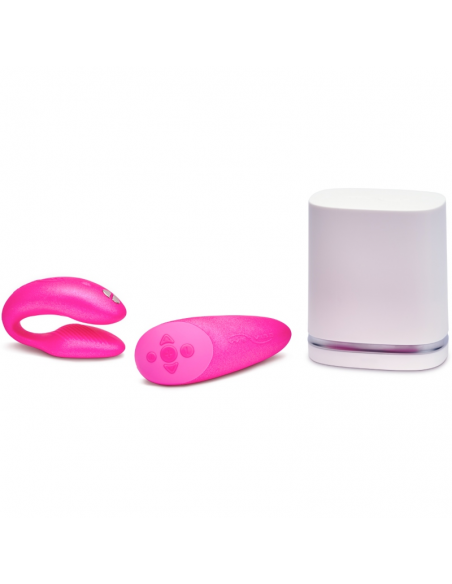 WE VIBE CHORUS VIBRADOR PAREJAS CON CONTROL SQUEEZE ROSA WE VIBE CHORUS VIBRADOR PAREJAS CON CONTROL SQUEEZE ROSA