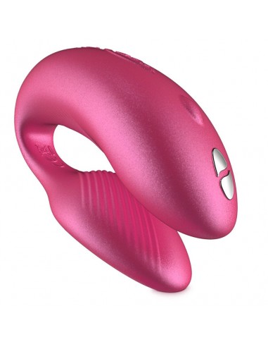 WE VIBE CHORUS VIBRADOR PAREJAS CON CONTROL SQUEEZE ROSA