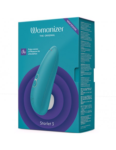 WOMANIZER STARLET 3 ESTIMULADOR CLiTORIS TURQUESA