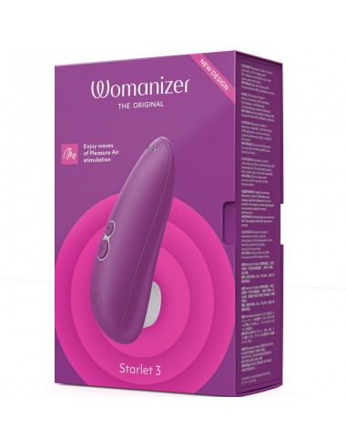WOMANIZER STARLET 3 ESTIMULADOR CLiTORIS VIOLETA