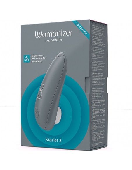 WOMANIZER STARLET 3 ESTIMULADOR CLiTORIS GRIS