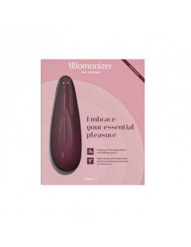 WOMANIZER CLASSIC 2 ESTIMULADOR DE CLiTORIS BURDEOS