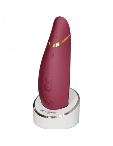 WOMANIZER PREMIUM 2 ESTIMULADOR DE CLiTORIS BURDEOS