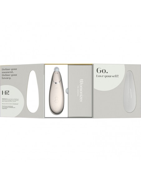 WOMANIZER PREMIUM 2 ESTIMULADOR DE CLiTORIS GRIS