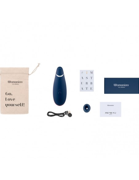 WOMANIZER PREMIUM 2 ESTIMULADOR DE CLiTORIS ARaNDANO