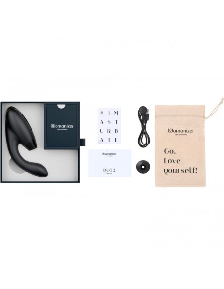 WOMANIZER DUO 2 ESTIMULADOR NEGRO