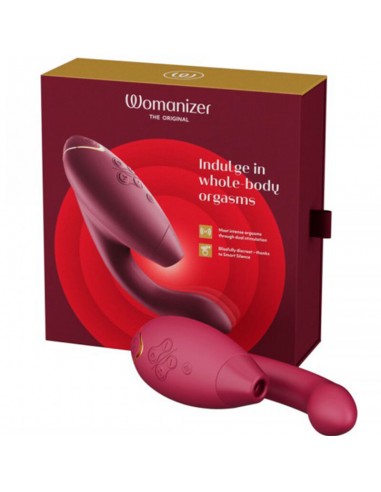 WOMANIZER DUO 2 ESTIMULADOR BURDEOS