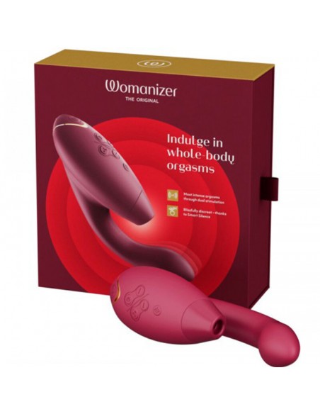 WOMANIZER DUO 2 ESTIMULADOR BURDEOS