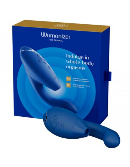 WOMANIZER DUO 2 ESTIMULADOR AZUL