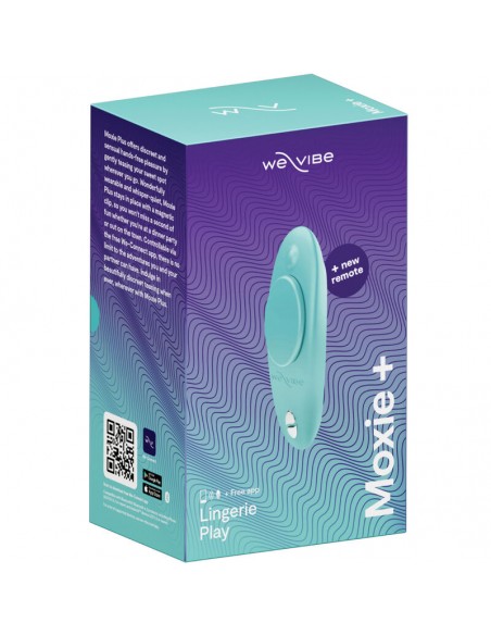 WE VIBE MOXIE VIBRADOR CLiTORIS AQUA WE VIBE MOXIE VIBRADOR CLiTORIS AQUA