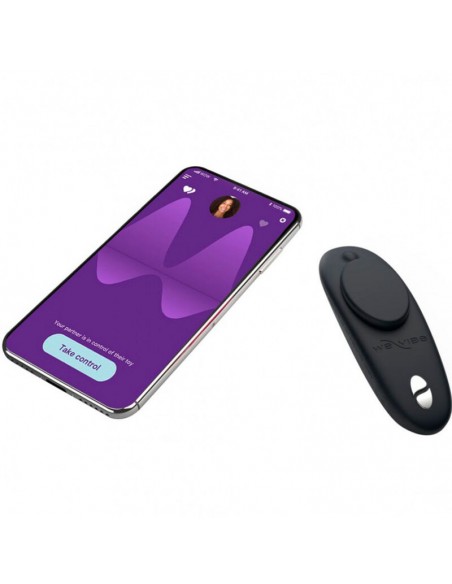 WE VIBE MOXIE VIBRADOR CLiTORIS NEGRO