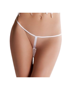 PASSION MICRO TANGA BLANCO TALLA UNICA