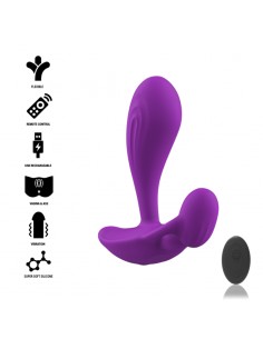 INTENSE SHELLY PLUG ANAL CONTROL REMOTO MORADO