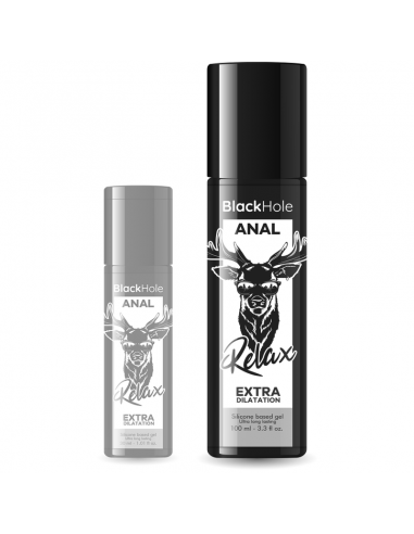 BLACK HOLE GEL BASE SILICONA DILATACION ANAL 100 ML