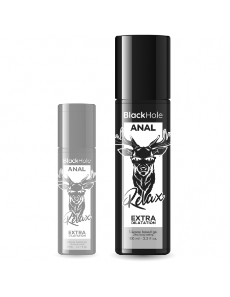 BLACK HOLE GEL BASE SILICONA DILATACION ANAL 100 ML