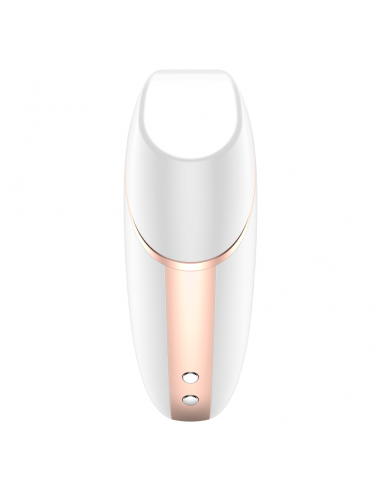 SATISFYER LOVE TRIANGLE ESTIMULADOR Y VIBRADOR BLANCO