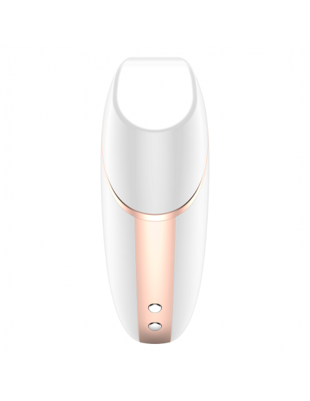 SATISFYER LOVE TRIANGLE ESTIMULADOR Y VIBRADOR BLANCO