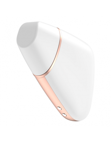 SATISFYER LOVE TRIANGLE ESTIMULADOR Y VIBRADOR BLANCO