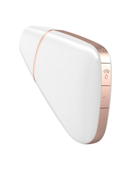 SATISFYER LOVE TRIANGLE ESTIMULADOR Y VIBRADOR BLANCO SATISFYER LOVE TRIANGLE ESTIMULADOR Y VIBRADOR BLANCO