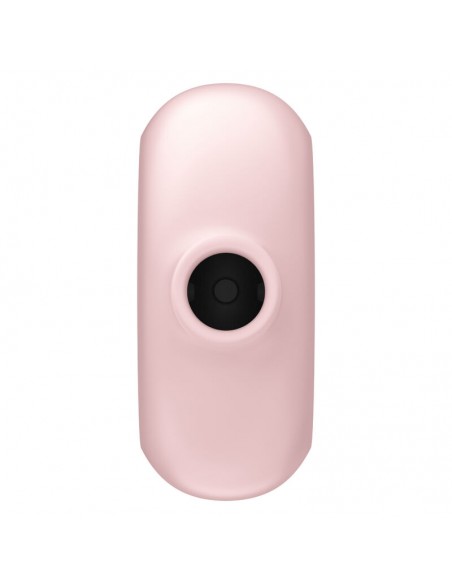 SATISFYER PRO TO GO 3 ESTIMULADOR Y VIBRADOR DOBLE ROSA