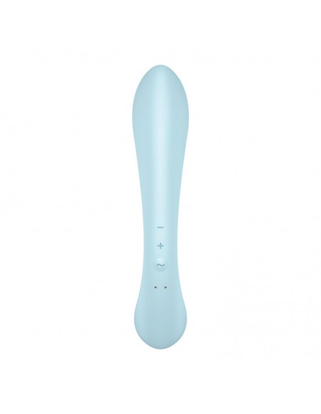 SATISFYER TRIPLE OH VIBRADOR HiBRIDO AZUL