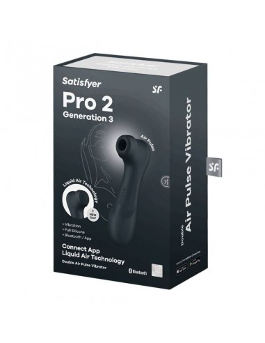 SATISFYER PRO 2 GENERACIoN 3 NEGRO BLUETOOTH APP