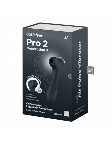 SATISFYER PRO 2 GENERACIoN 3 NEGRO BLUETOOTH APP
