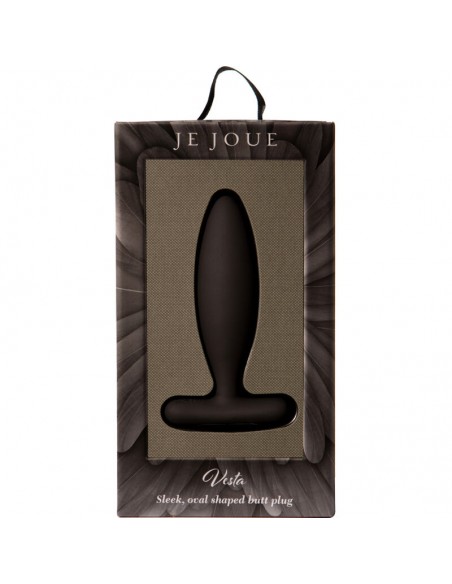 JE JOUE VESTA PLUG ANAL VIBRADOR NEGRO