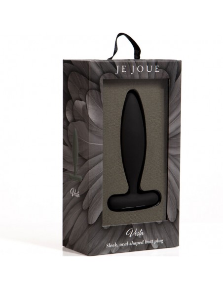 JE JOUE VESTA PLUG ANAL VIBRADOR NEGRO