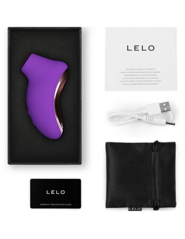 LELO SONA 2 TRAVEL MASAJEADOR SoNICO DE CLiTORIS MORADO